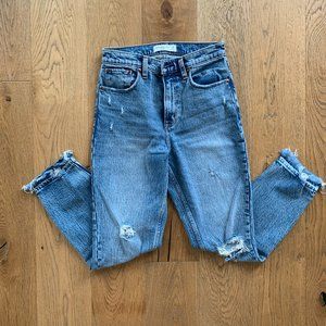 Abercrombie, The Mom High Rise Jeans, Size 26